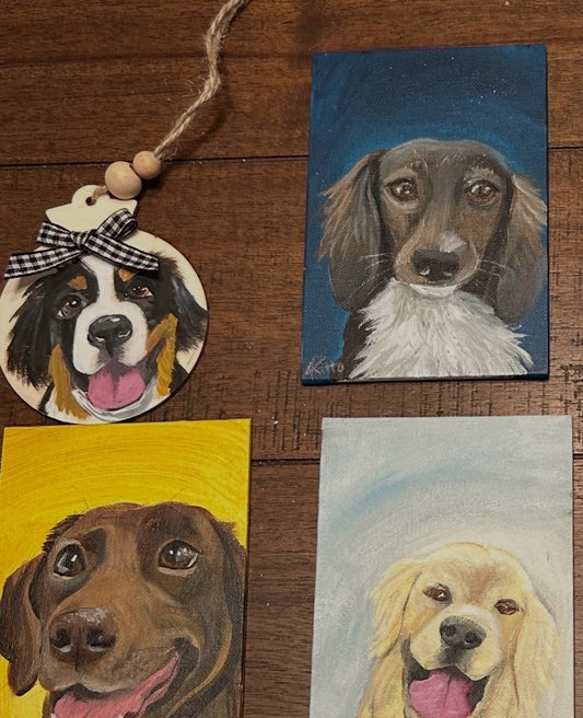 4x6 Mini Pet Portrait